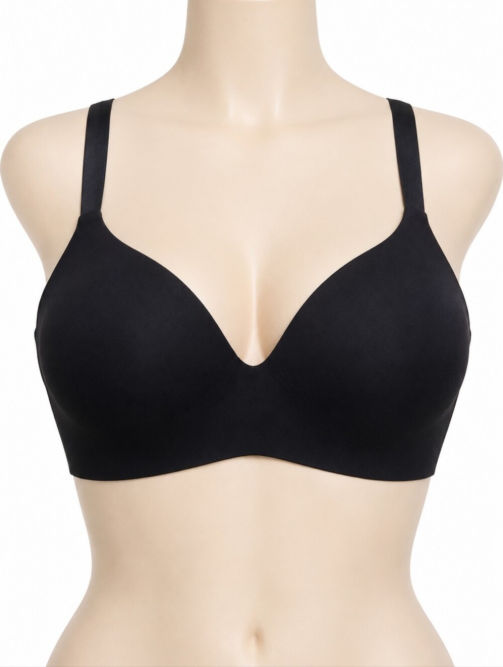 Knix WingWoman Smooth Seamless Black Everyday Bra Wireless Comfort Casual